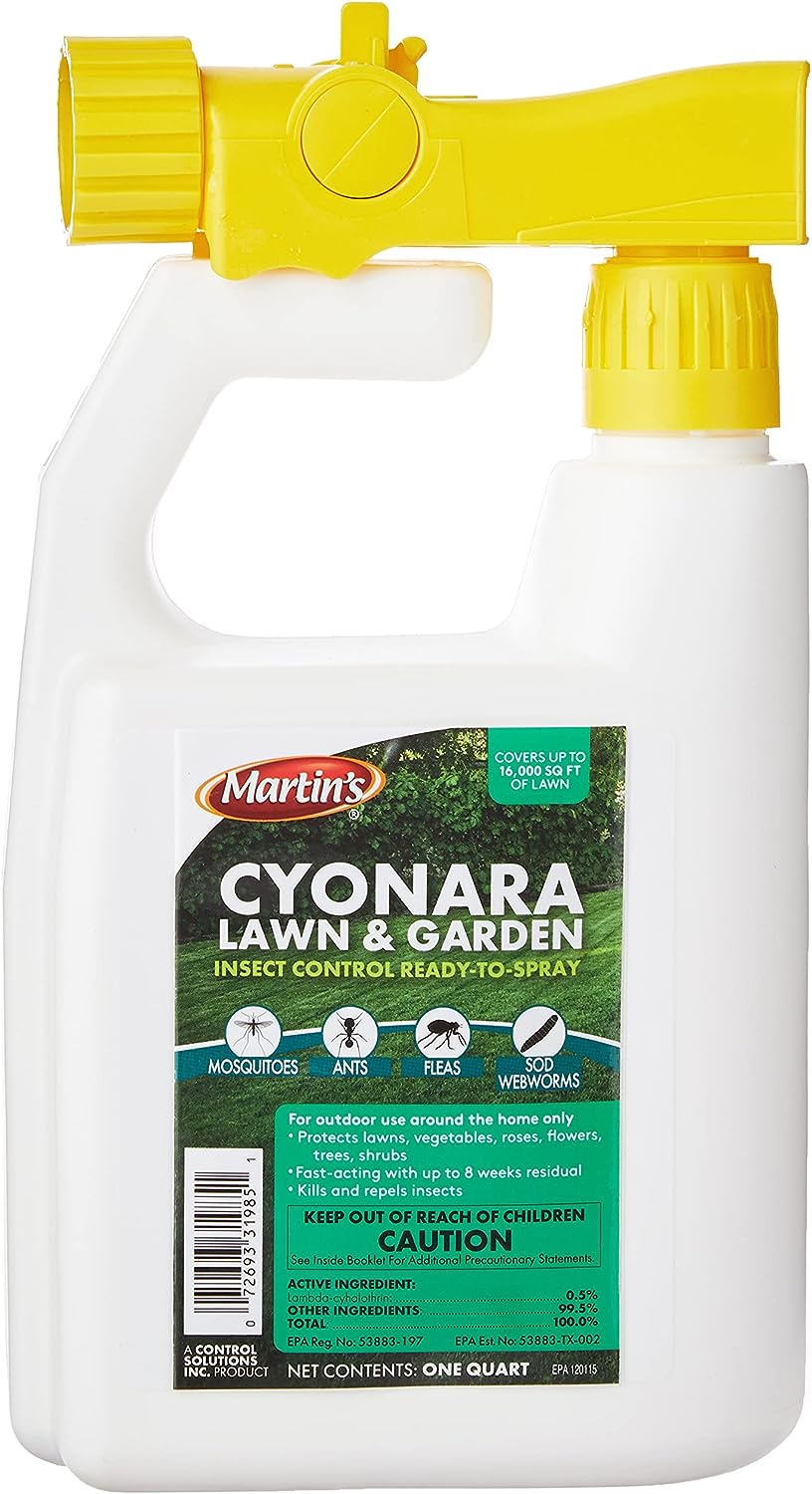Control Solutions Cyonara Lawn & Garden RTS Ready-to-Spray Mosquito and Insect Control: A Comprehensive Review