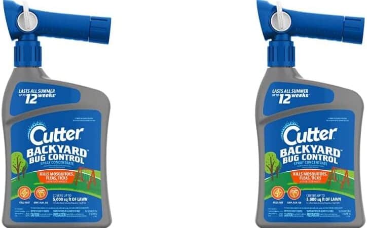 Cutter Backyard Bug Control Spray Concentrate Review: Say Goodbye to Mosquitoes and Other Annoying Insects