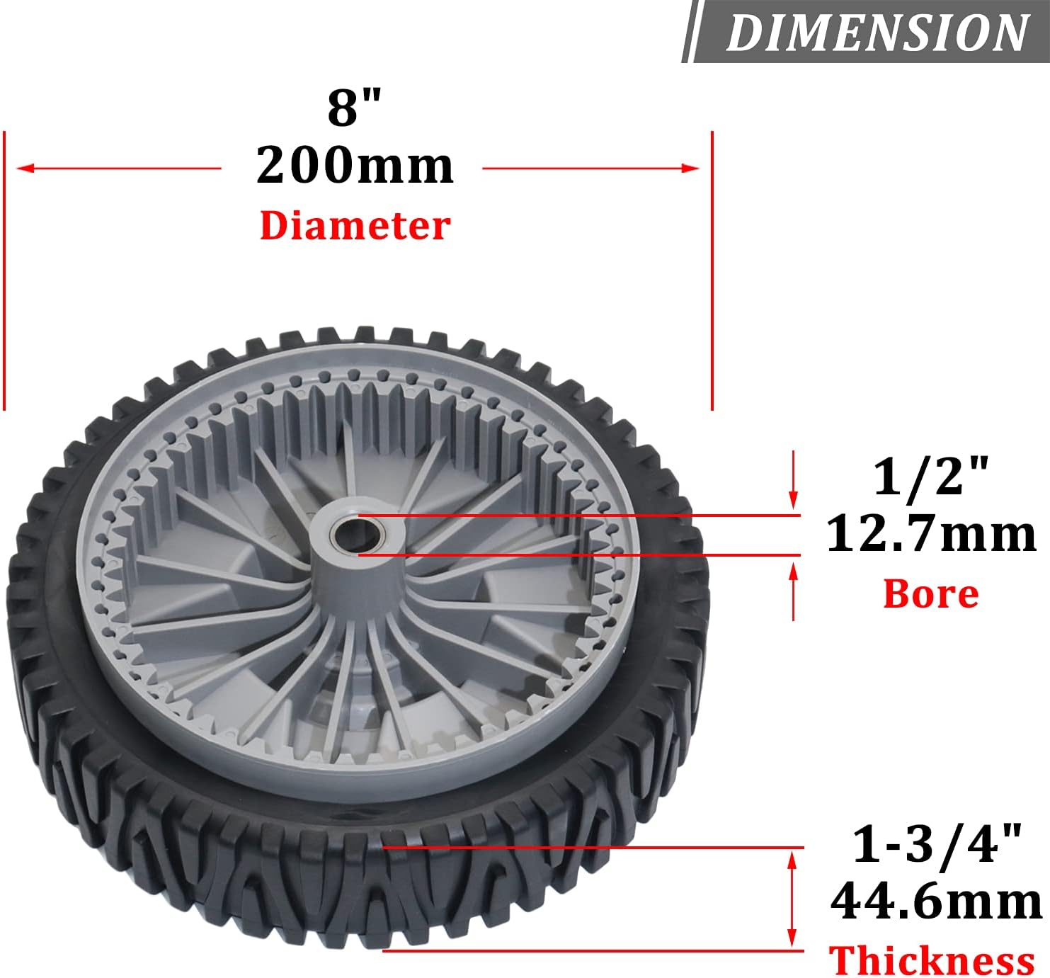 CheeMuii Drive Wheels: The Perfect Replacement for Your Lawn Mower