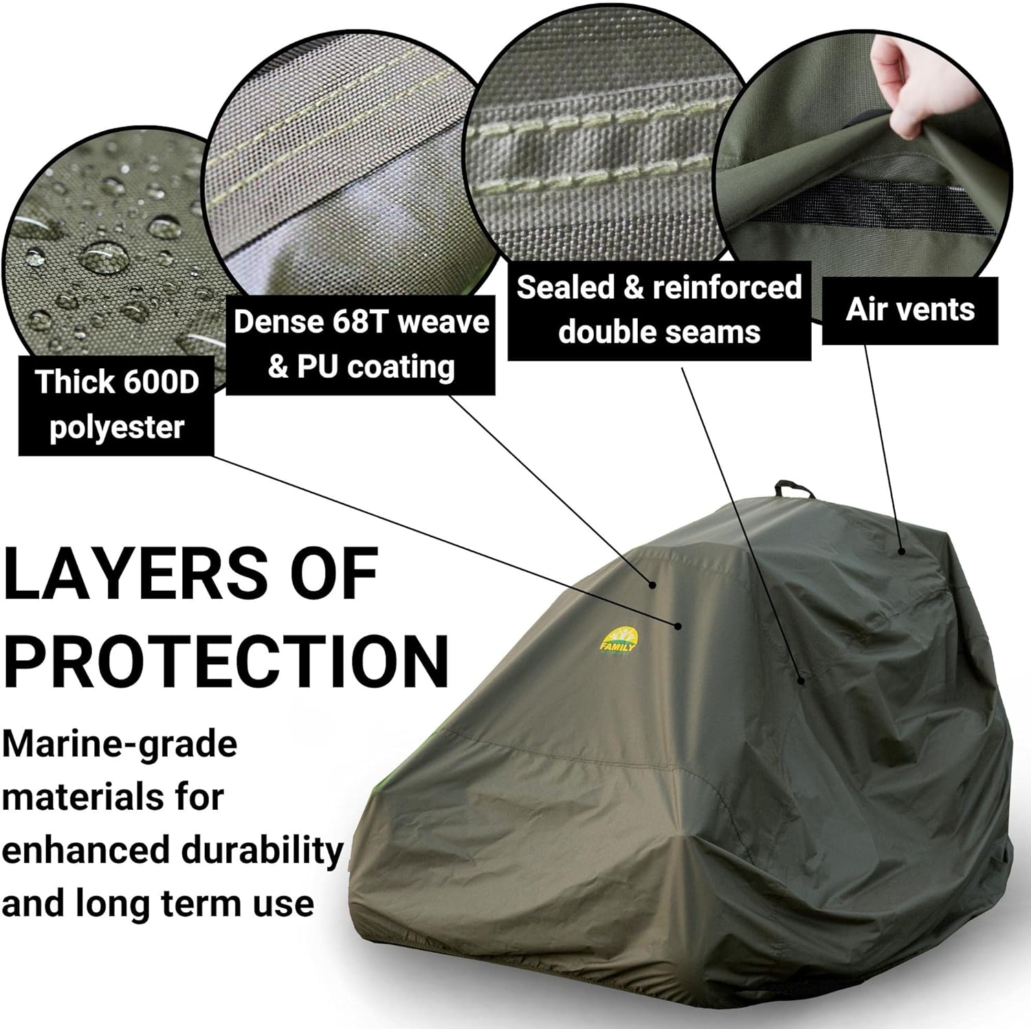 Family Accessories Zero-Turn Mower Cover: The Ultimate Protection for Your Lawn Tractor