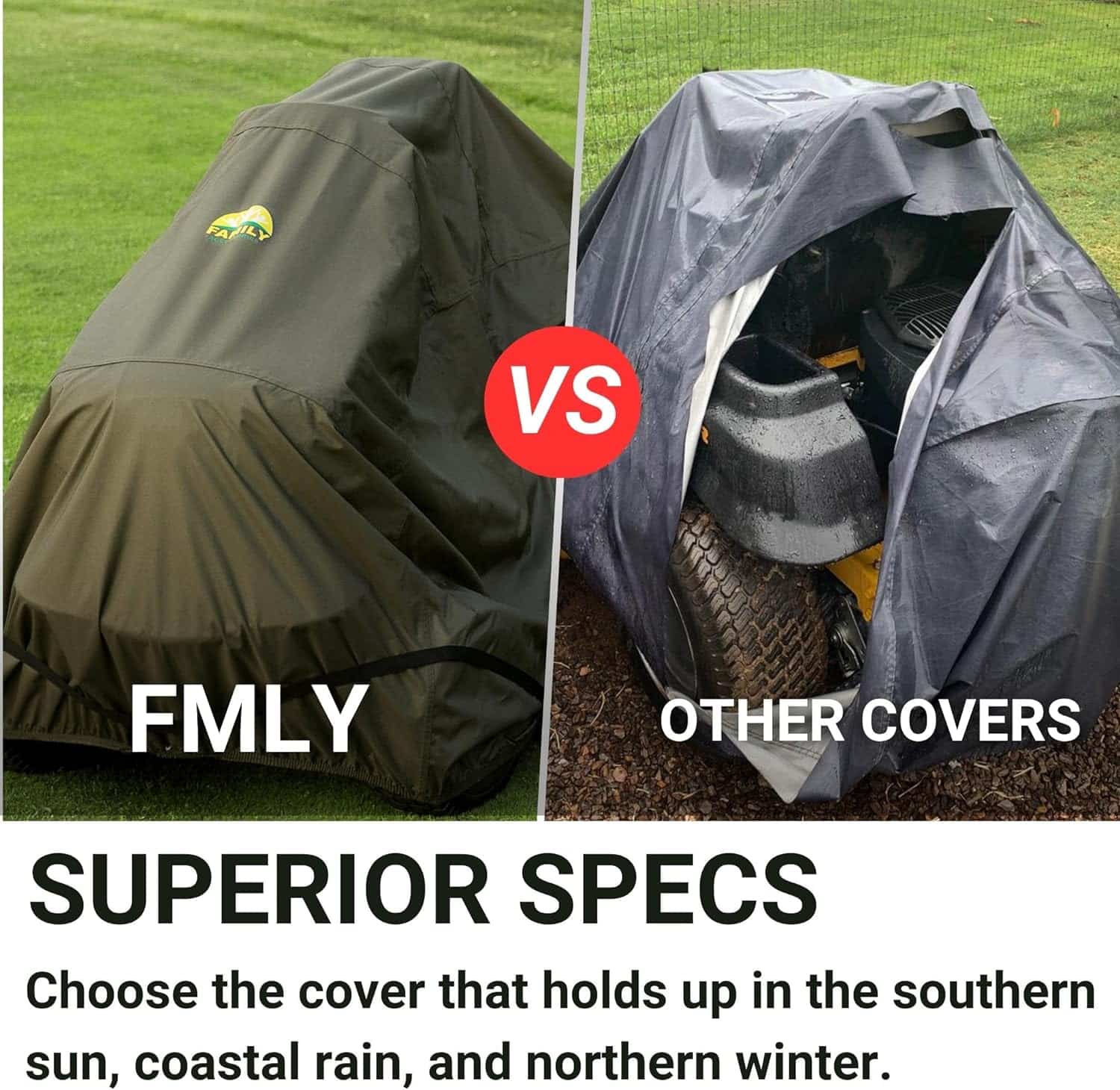 Protect and Preserve Your Lawn Tractor with the FMLYcovers Riding Lawn Mower Cover