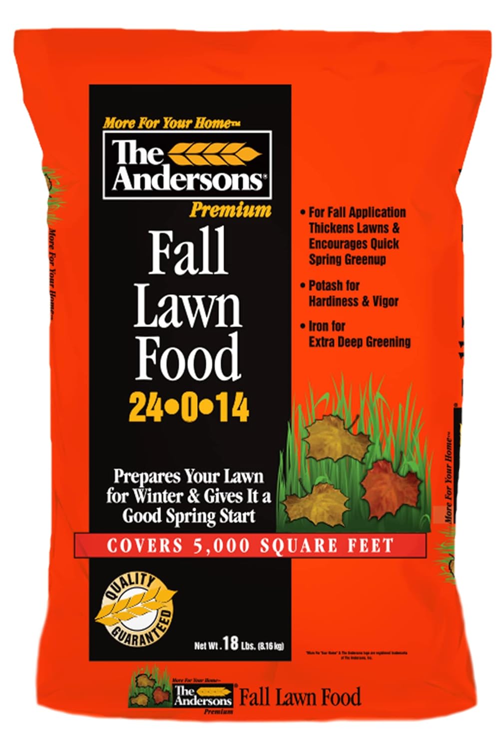 The Andersons Premium Fall Lawn Food 24-0-14 Fertilizer: A Review